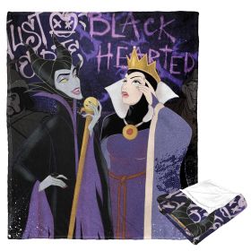 Disney / Villains, Just Blackhearted, Silk Touch Throw Blanket, 50"x60"