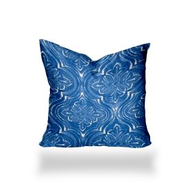 ATLAS Indoor/Outdoor Soft Royal Pillow, Zipper Cover w/Insert, 12x12
