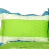 [Glass Mask] 3PC Patchwork Quilt Set (Full/Queen Size)