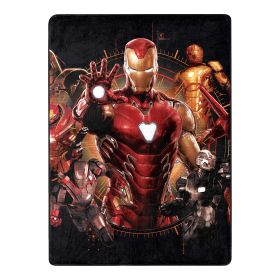 Iron Man; Iron Legacy Silk Touch Throw Blanket; 46" x 60"