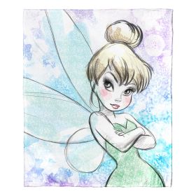 Tinkerbell; Posie Poppin Pixie Aggretsuko Comics Silk Touch Throw Blanket; 50" x 60"