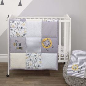 3 Piece Nursery Bedding Set, Crib Bed