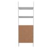 Manhattan Comfort Cooper Ladder Display Cabinet with 2 Floating Shelves in White
