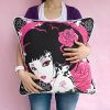 [Oriental Love] Cotton Decorative Pillow Cushion / Floor Cushion (19.7 by 19.7 inches)
