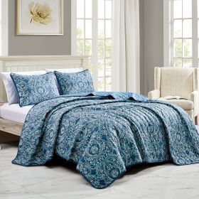 Norma 3 piece bedspread set (size: QUEEN)