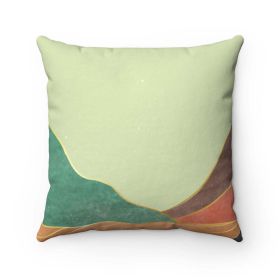 Tranquil Mountain Square Pillow - 4 Sizes (size: 16" x 16")