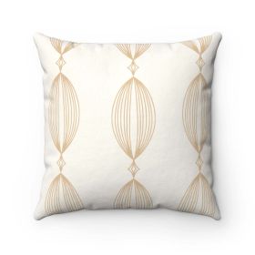 Abstract Circle Design Cushion Home Decoration Accents - 4 Sizes (size: 14" x 14")